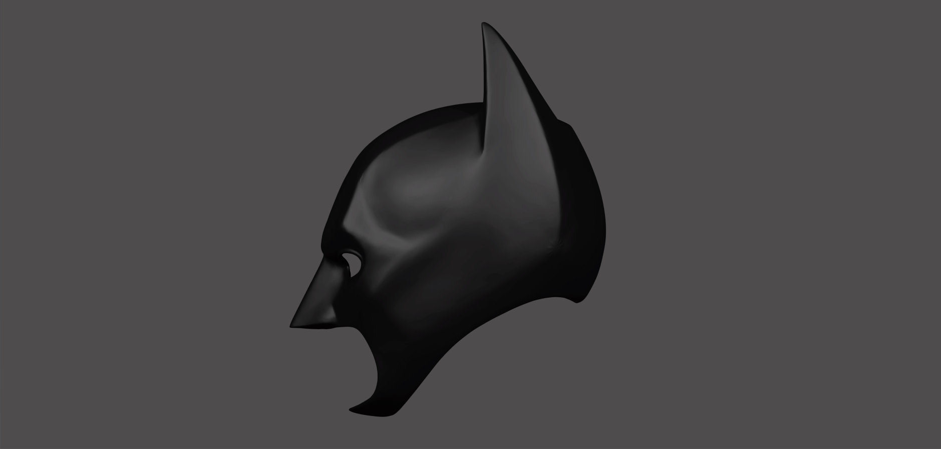 BATMAN MASK IN MOVIEBATMANDARK KNIGHT 2008 3D print model_1