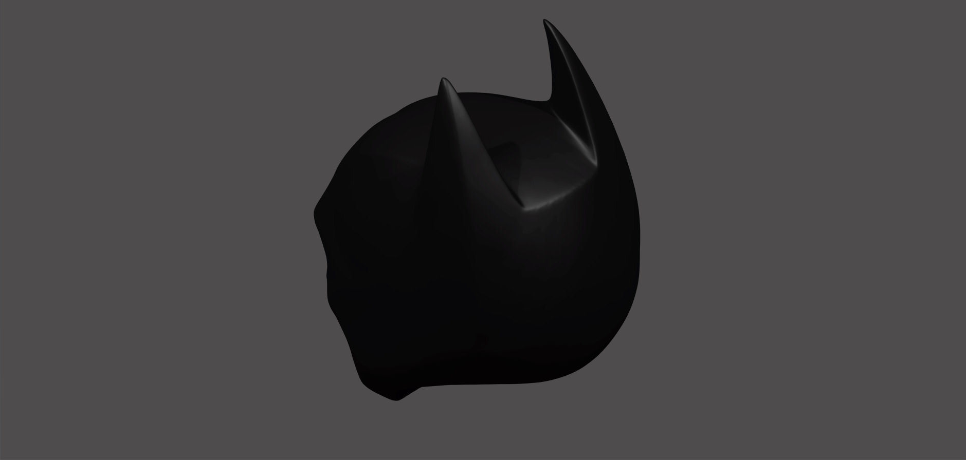 BATMAN MASK IN MOVIEBATMANDARK KNIGHT 2008 3D print model_3