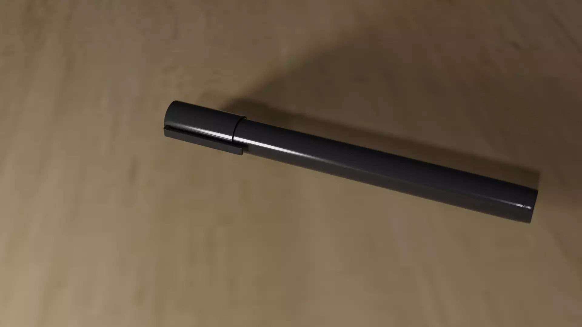 Black Marker Free 3D model