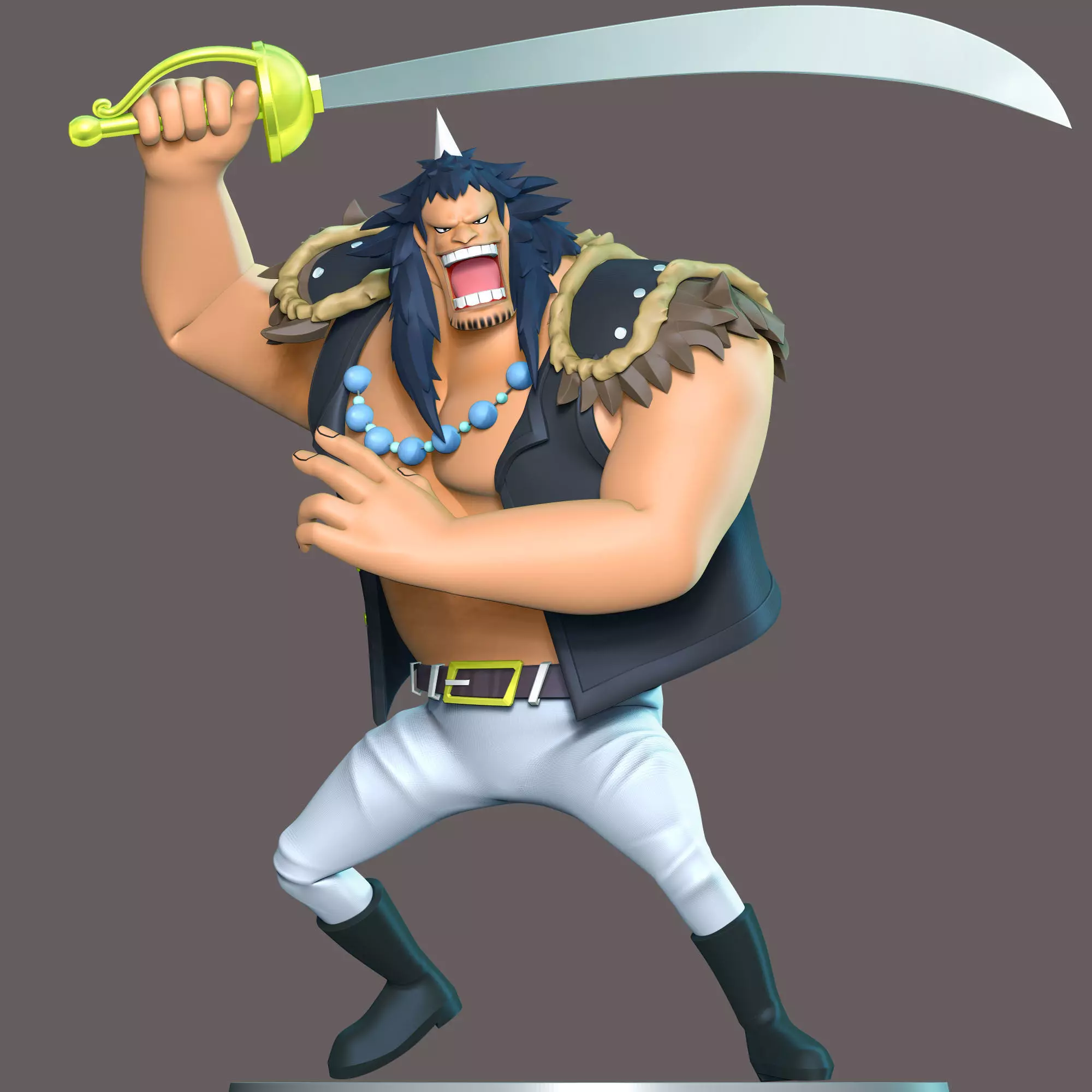 One Piece - Beast Pirate 3 3D print model