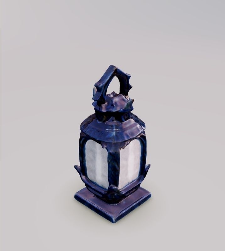 3D Mystical lantern 3D model_2