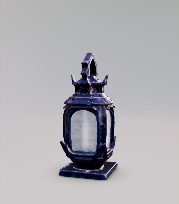 3D Mystical lantern 3D model_1