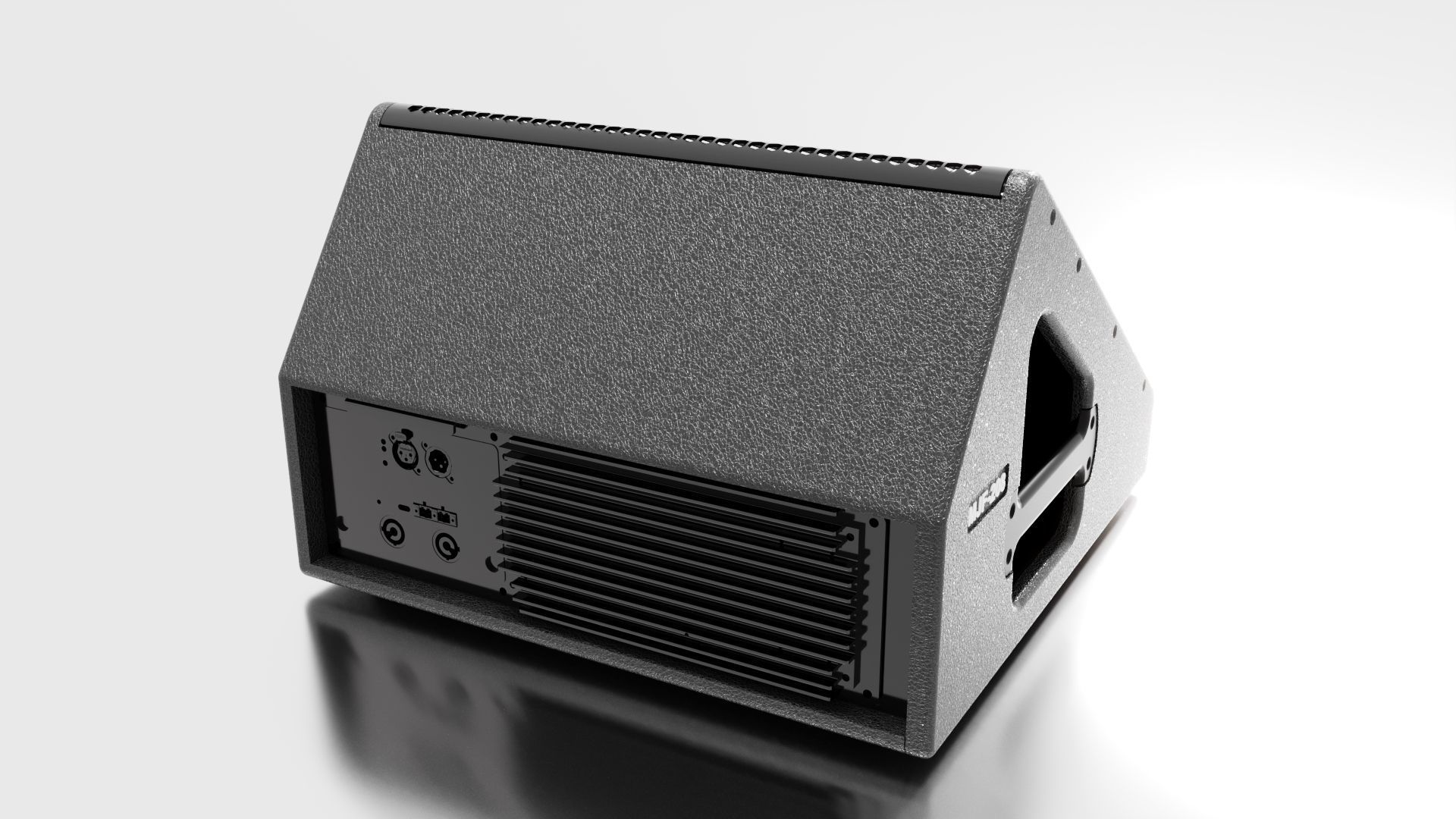 Concert Stage Monitor System Meyer Sound MJF 208 3D model_1