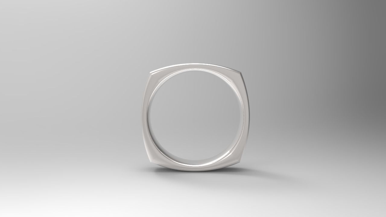 Davids ring  3D print model_3