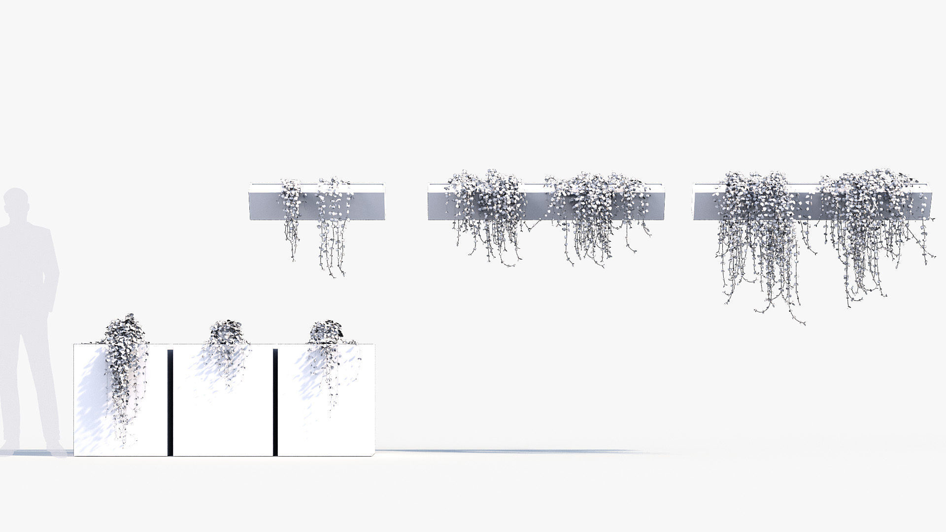 Package 12 Hang Vine Collection 3D model_32