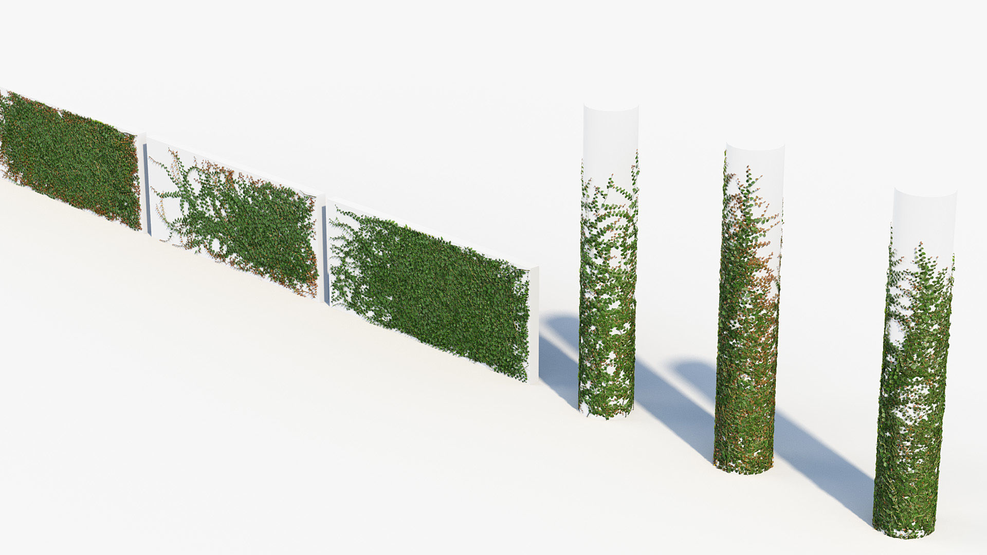 Package 12 Hang Vine Collection 3D model_55