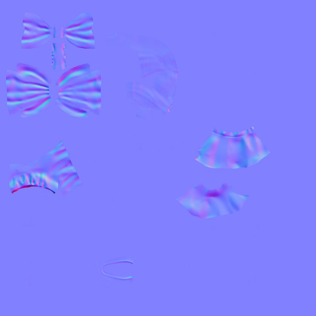 Minnie Mouse AAA Low-poly 3D model_11