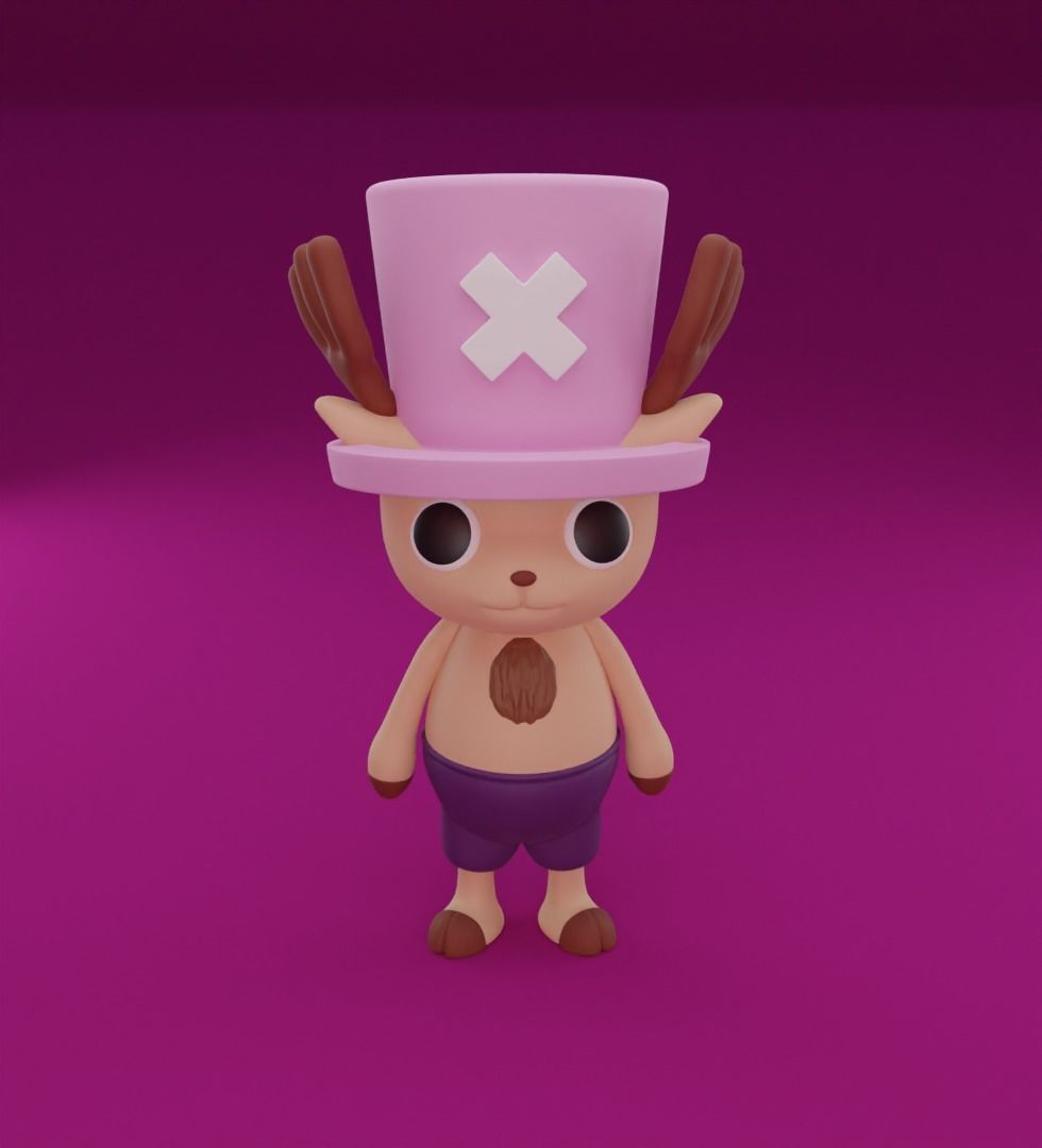 Tony Tony Chopper 3D model for 3D print 3D print model_1