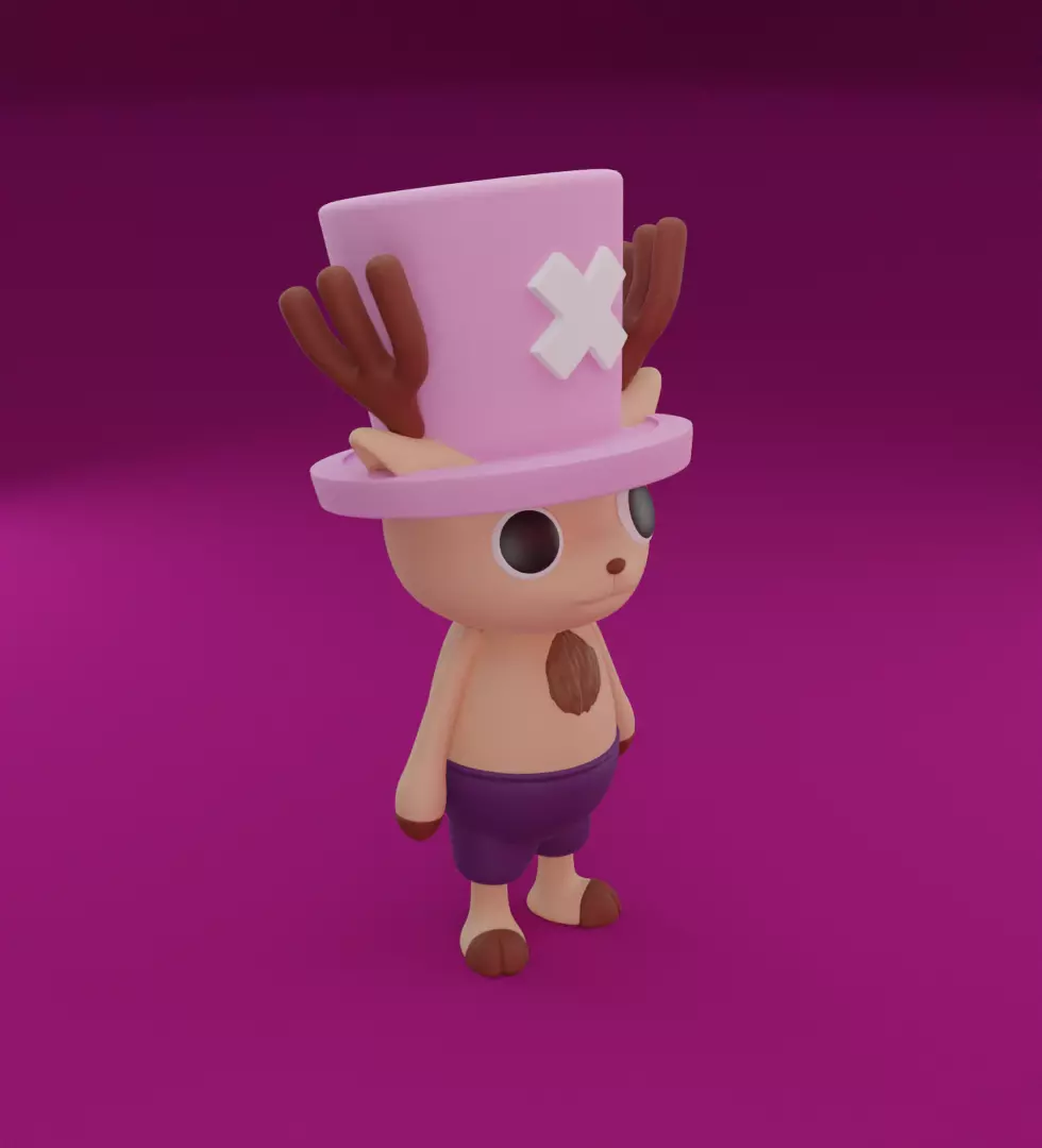 Tony Tony Chopper 3D model for 3D print 3D print model_0