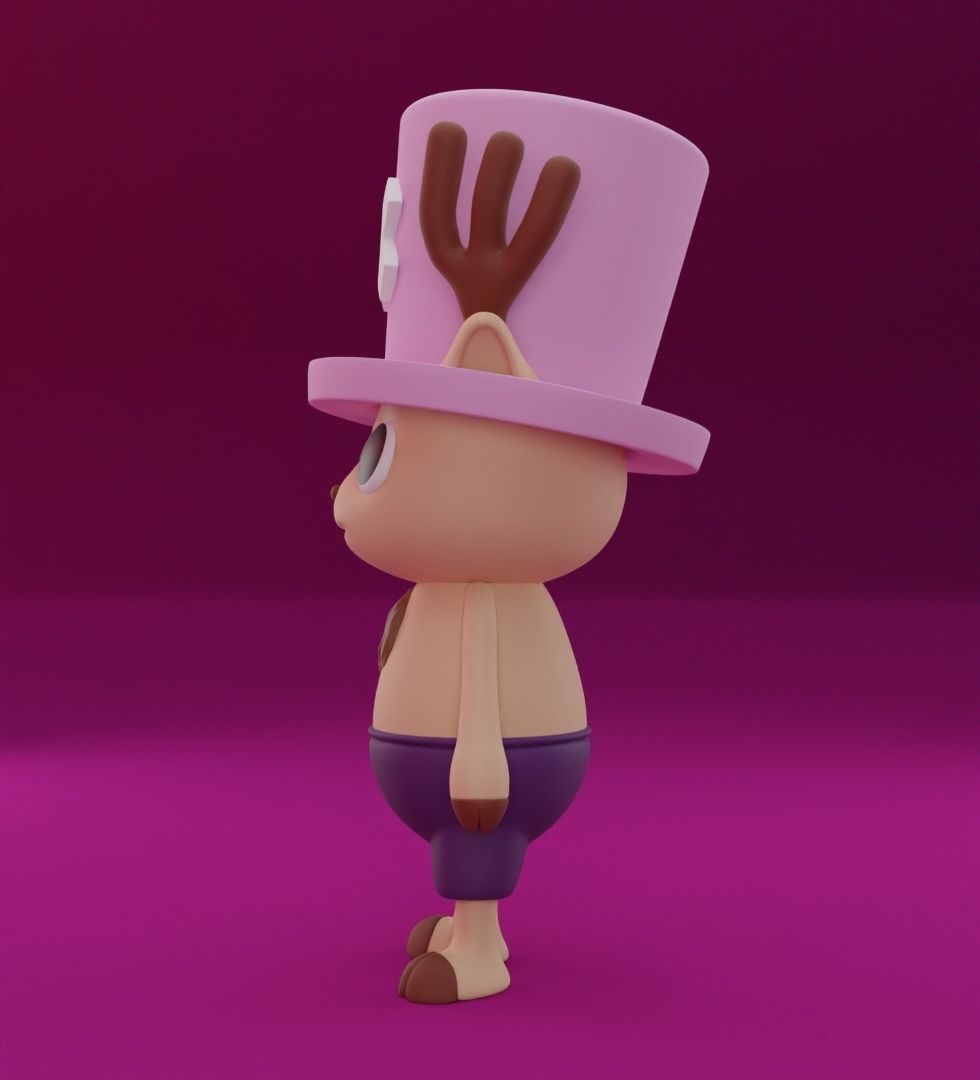 Tony Tony Chopper 3D model for 3D print 3D print model_3