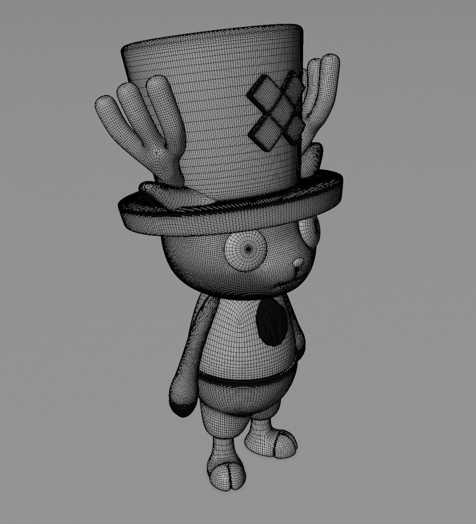 Tony Tony Chopper 3D model for 3D print 3D print model_10