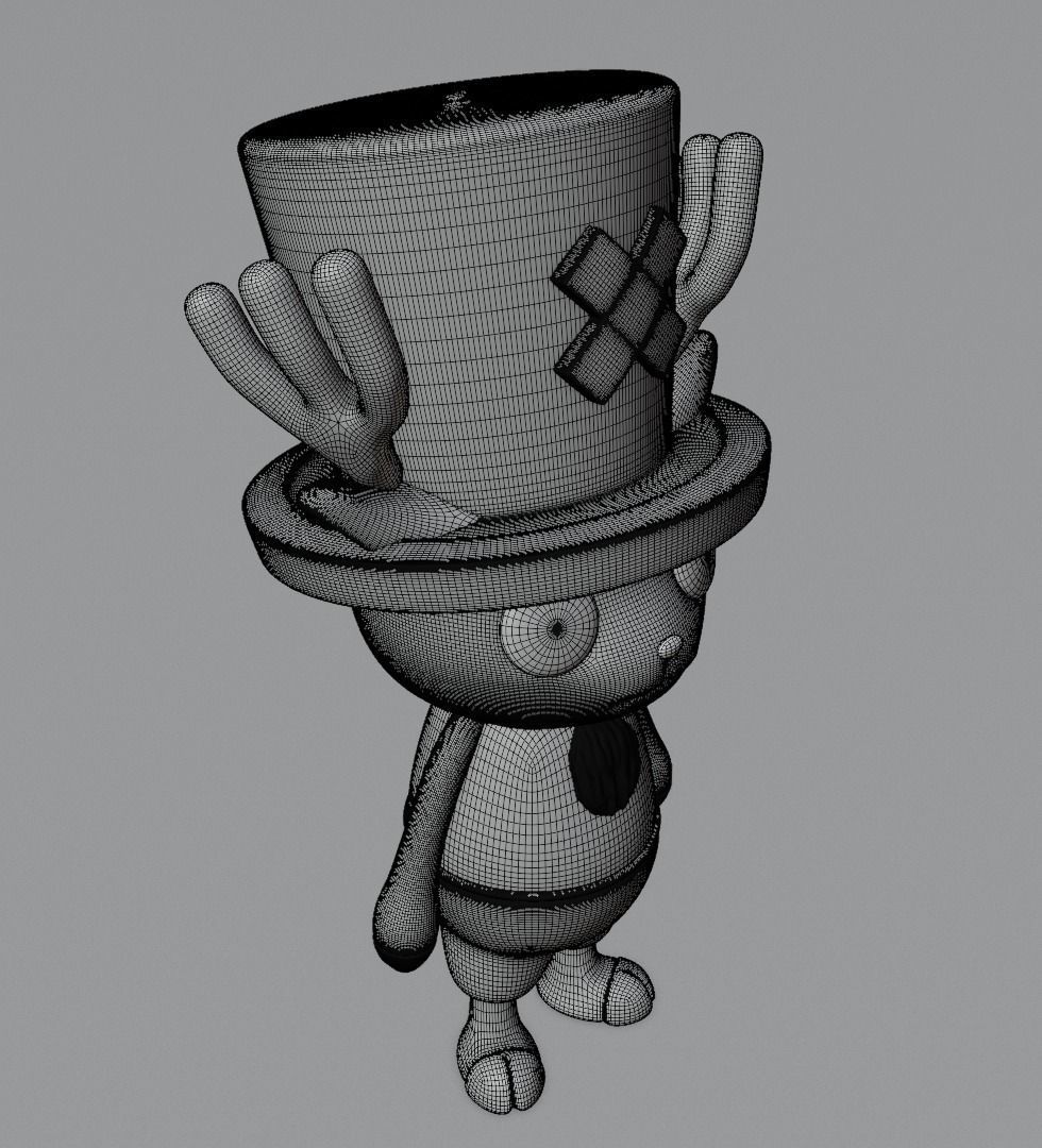 Tony Tony Chopper 3D model for 3D print 3D print model_17