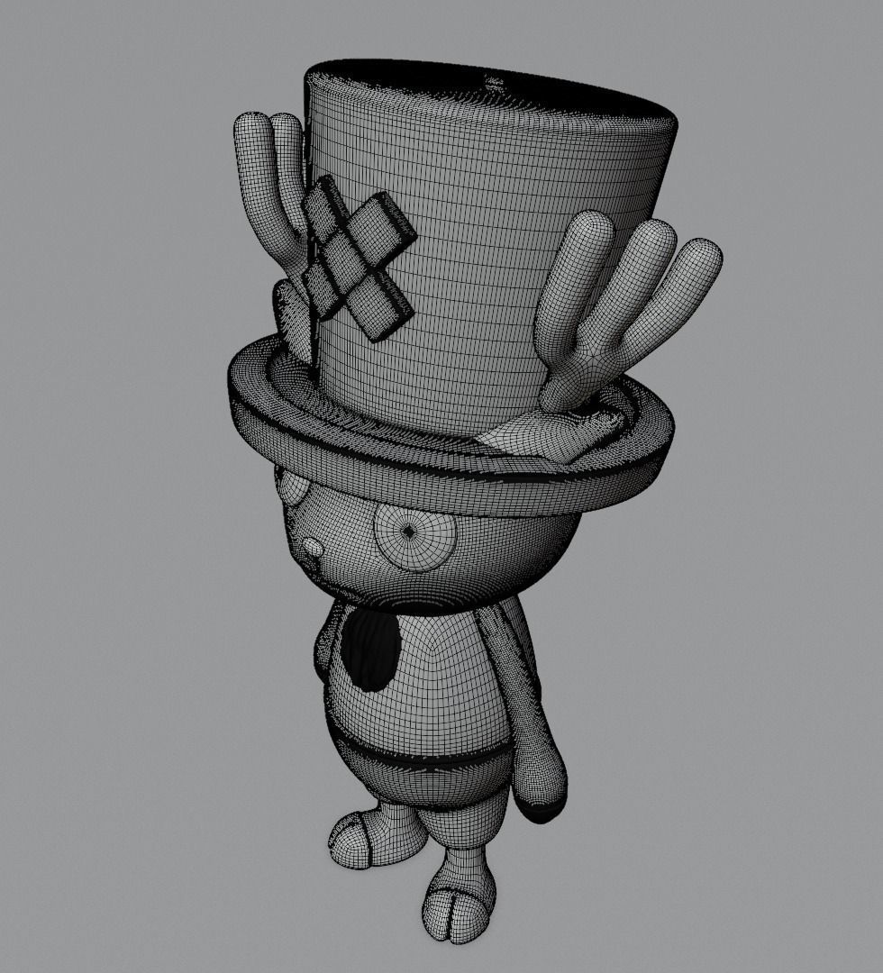 Tony Tony Chopper 3D model for 3D print 3D print model_18
