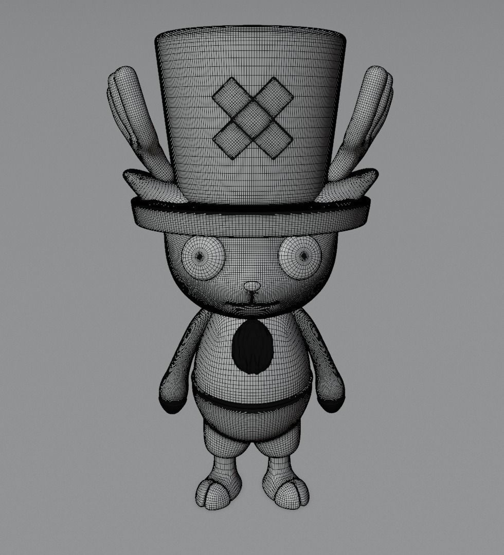 Tony Tony Chopper 3D model for 3D print 3D print model_11