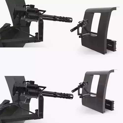M134 Helicopter Mount System Collection 