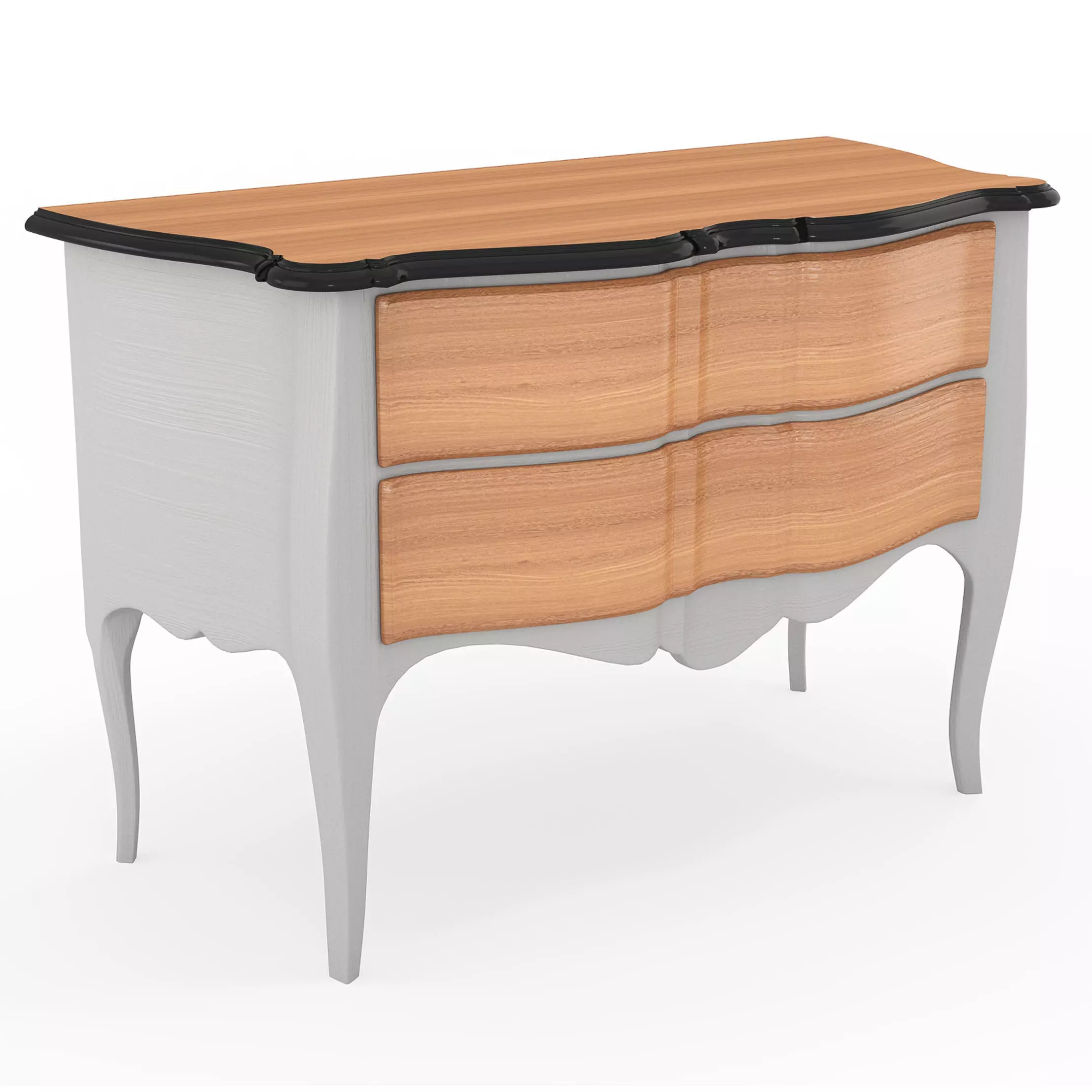 BAROQUE DRESSER OR CHEST OF DRAWERS Free 3D model