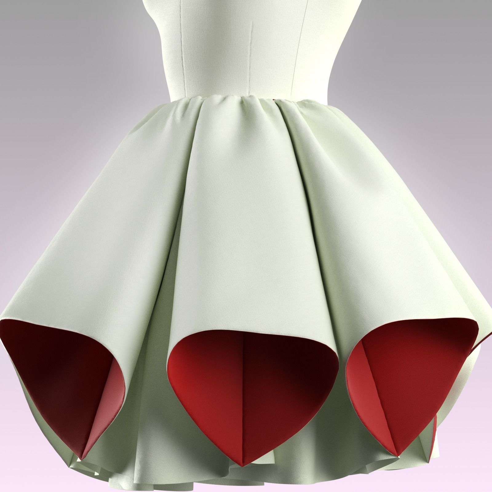 Dress 3D model_14