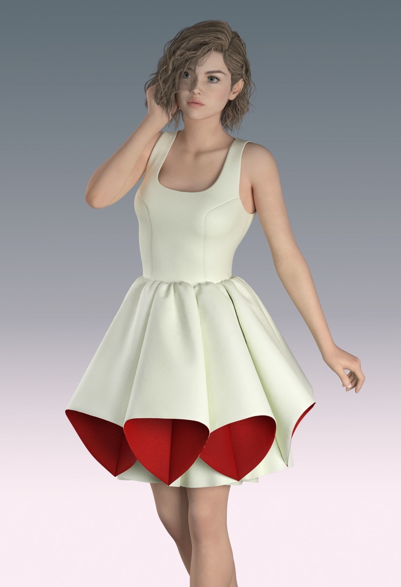 Dress 3D model_18