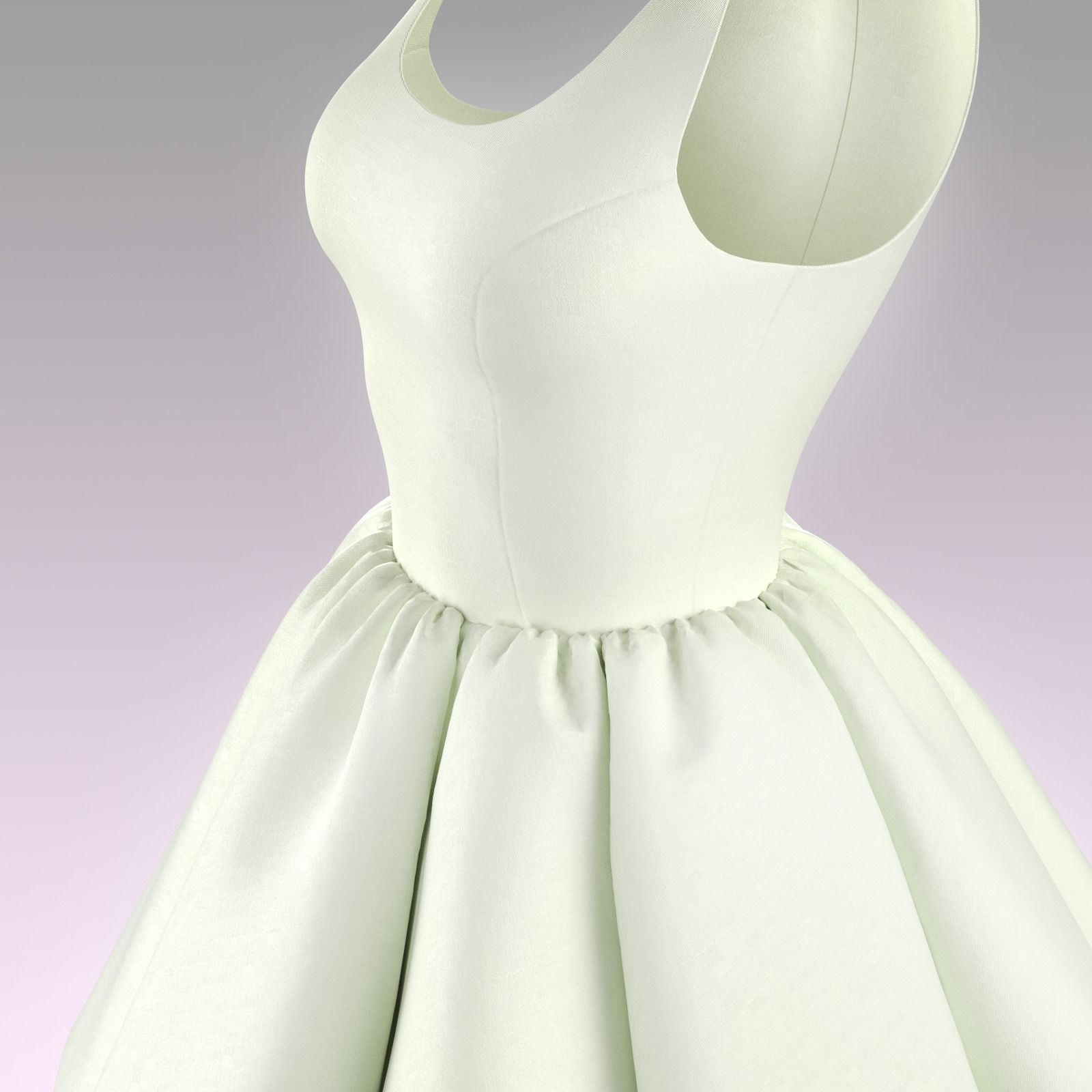 Dress 3D model_5