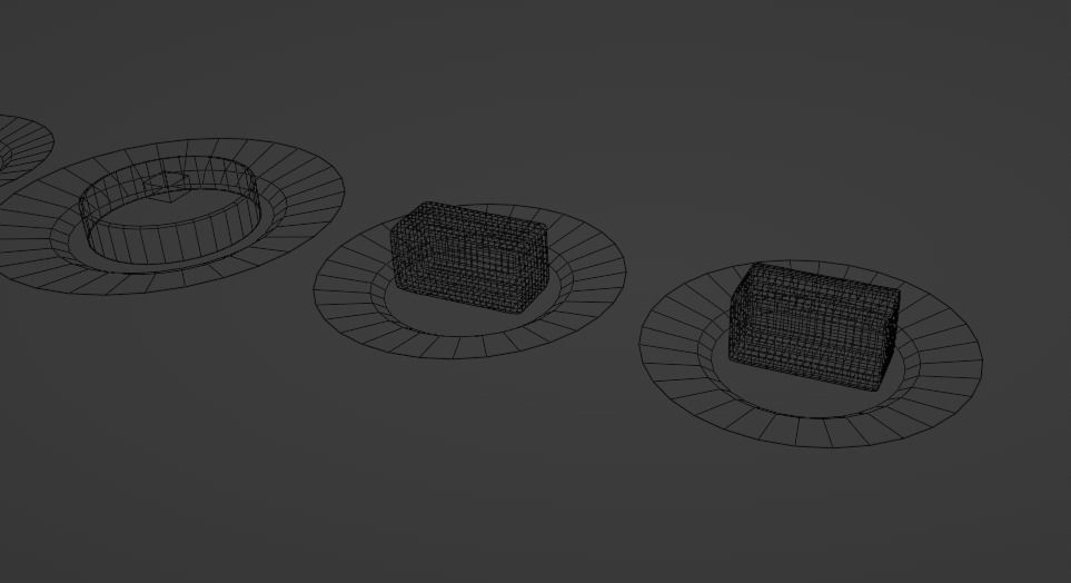 Stylized Cake BH Series 01 Low-poly 3D model_5