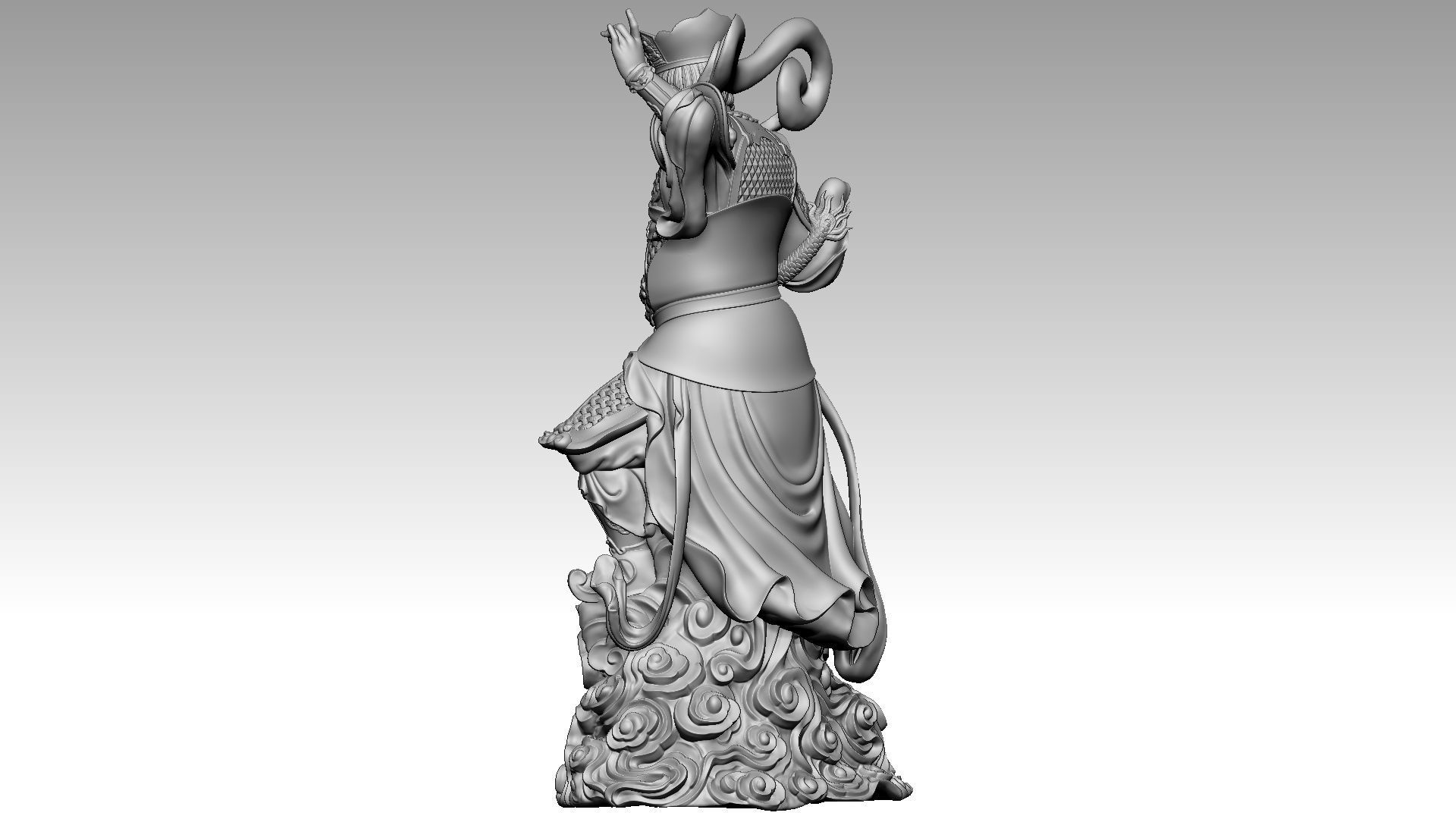 the four Heavenly Kings 2 3D print model_3