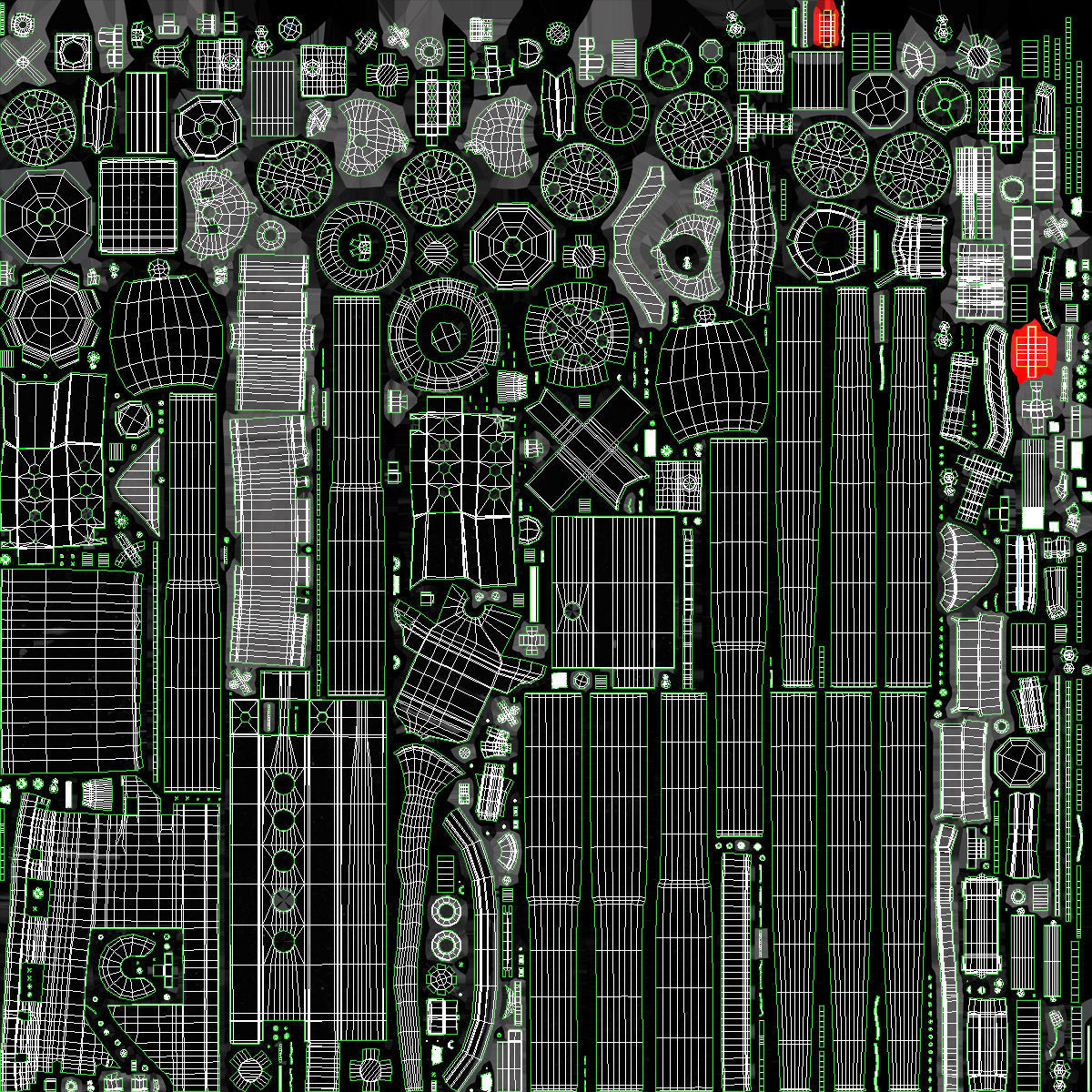 M134 Minigun With Mounting Bracket Clean Low-poly 3D model_25