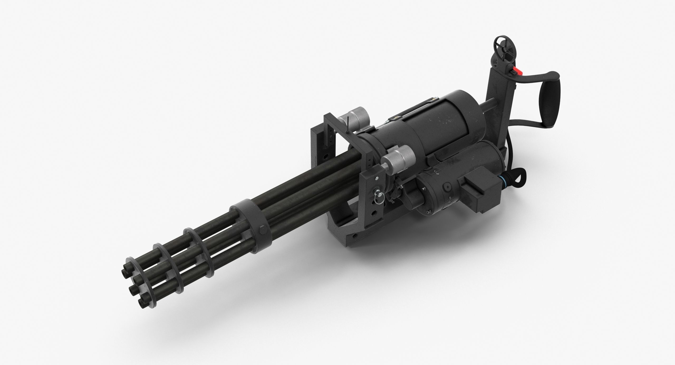 M134 Minigun With Mounting Bracket Collection _5