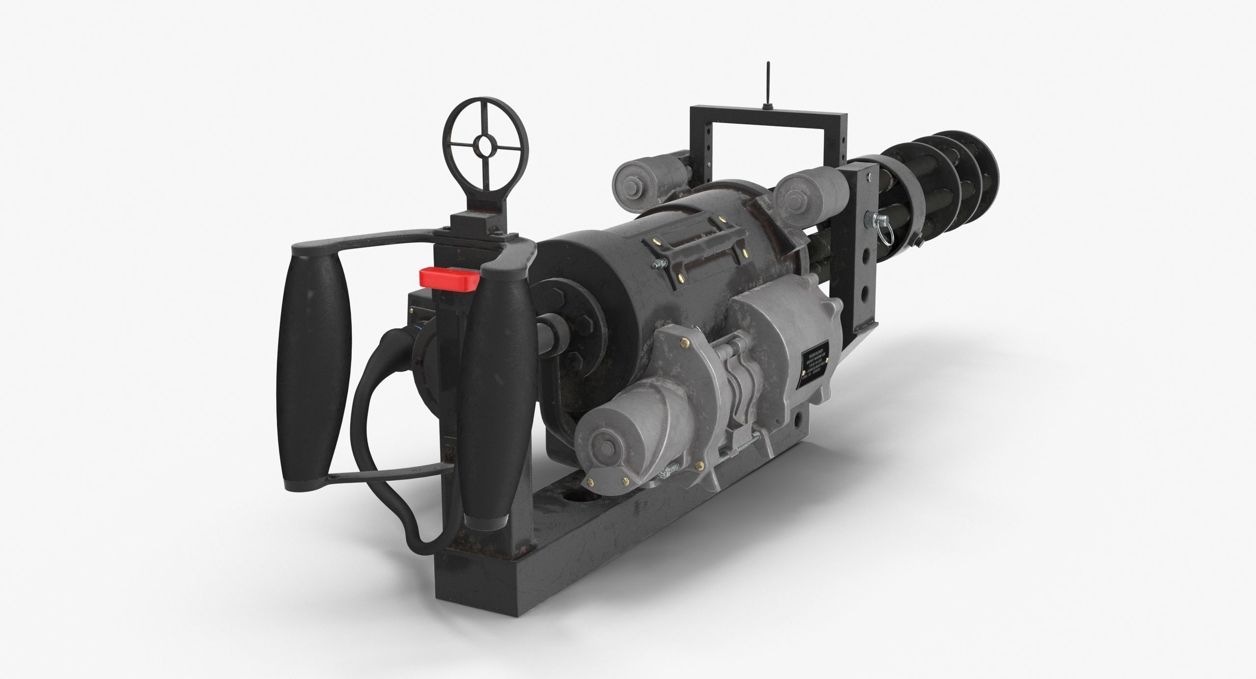 M134 Minigun With Mounting Bracket Collection _18