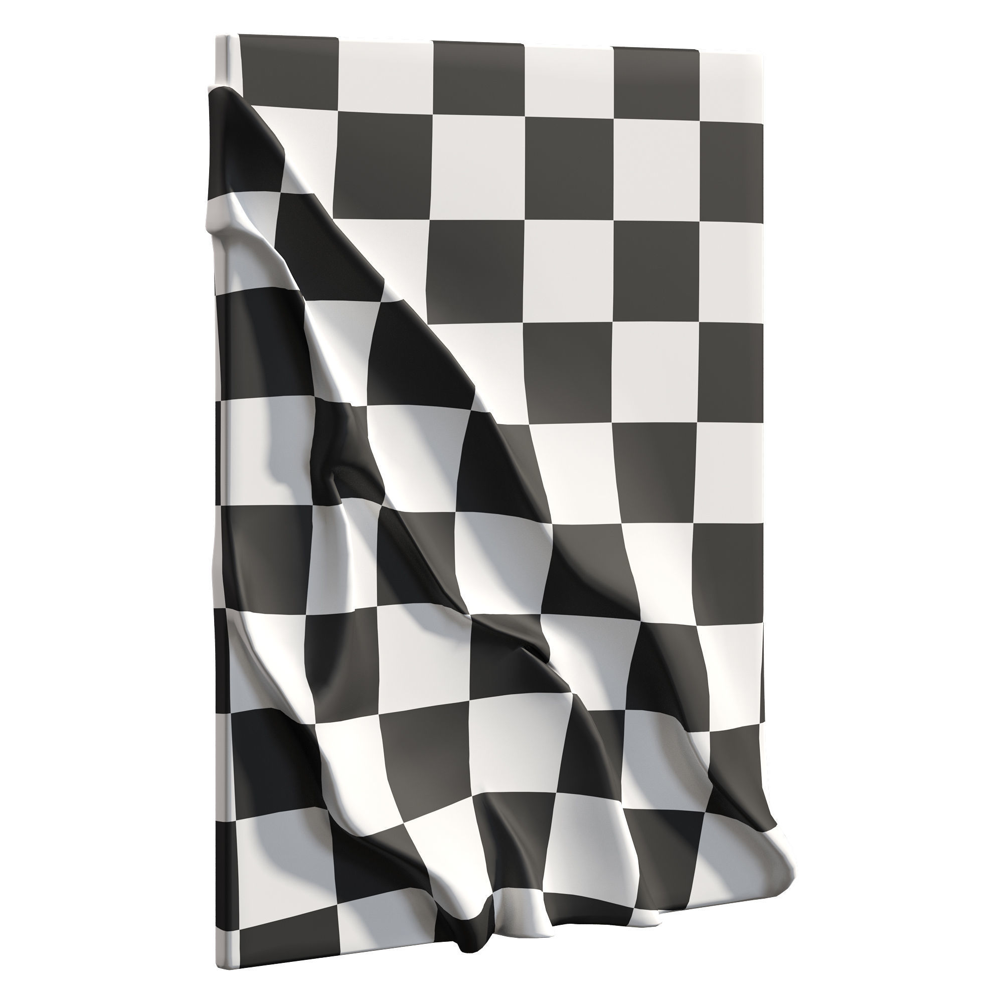 Wall Art - Wood Carving 3D model_6