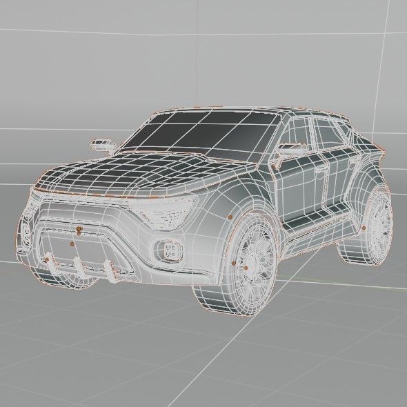 Generic SUV concept 3D model_7