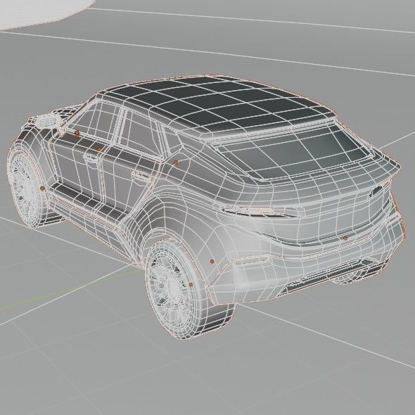 Generic SUV concept 3D model_8