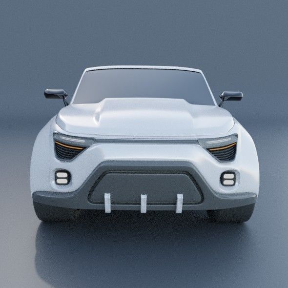 Generic SUV concept 3D model_3