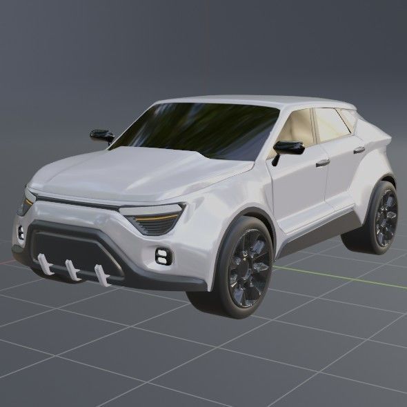 Generic SUV concept 3D model_6