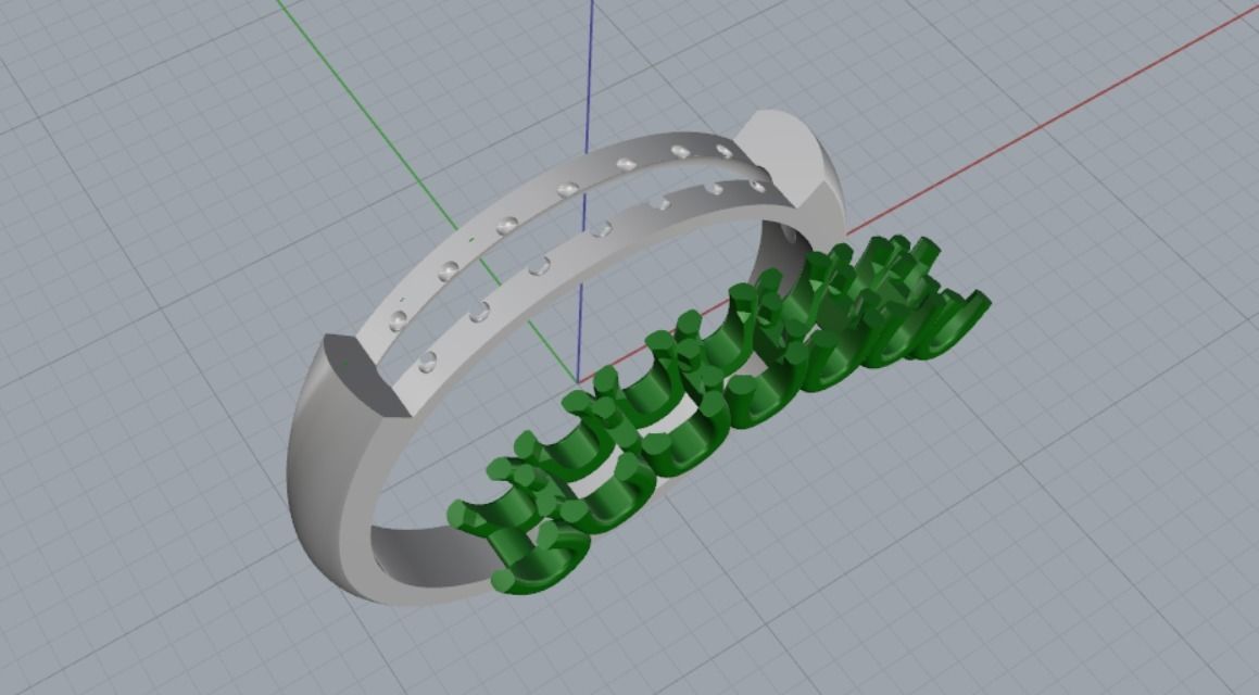 Engagement rings 3D print model_17