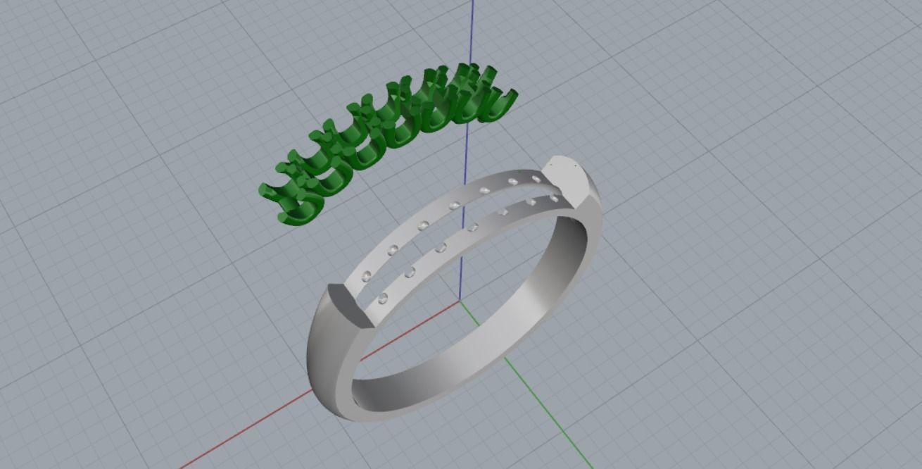Engagement rings 3D print model_18