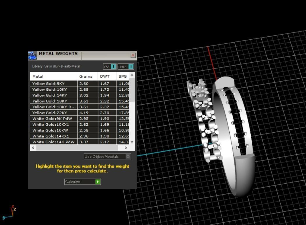 Engagement rings 3D print model_10