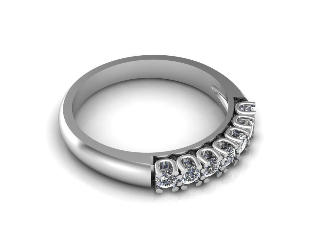 Engagement rings 3D print model_5
