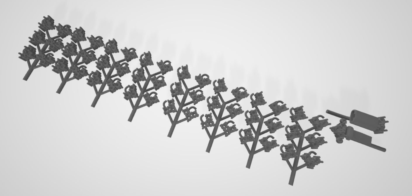 diamond bracelet 3D print model_11