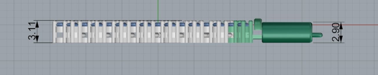 diamond bracelet 3D print model_12