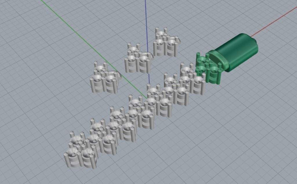 diamond bracelet 3D print model_10