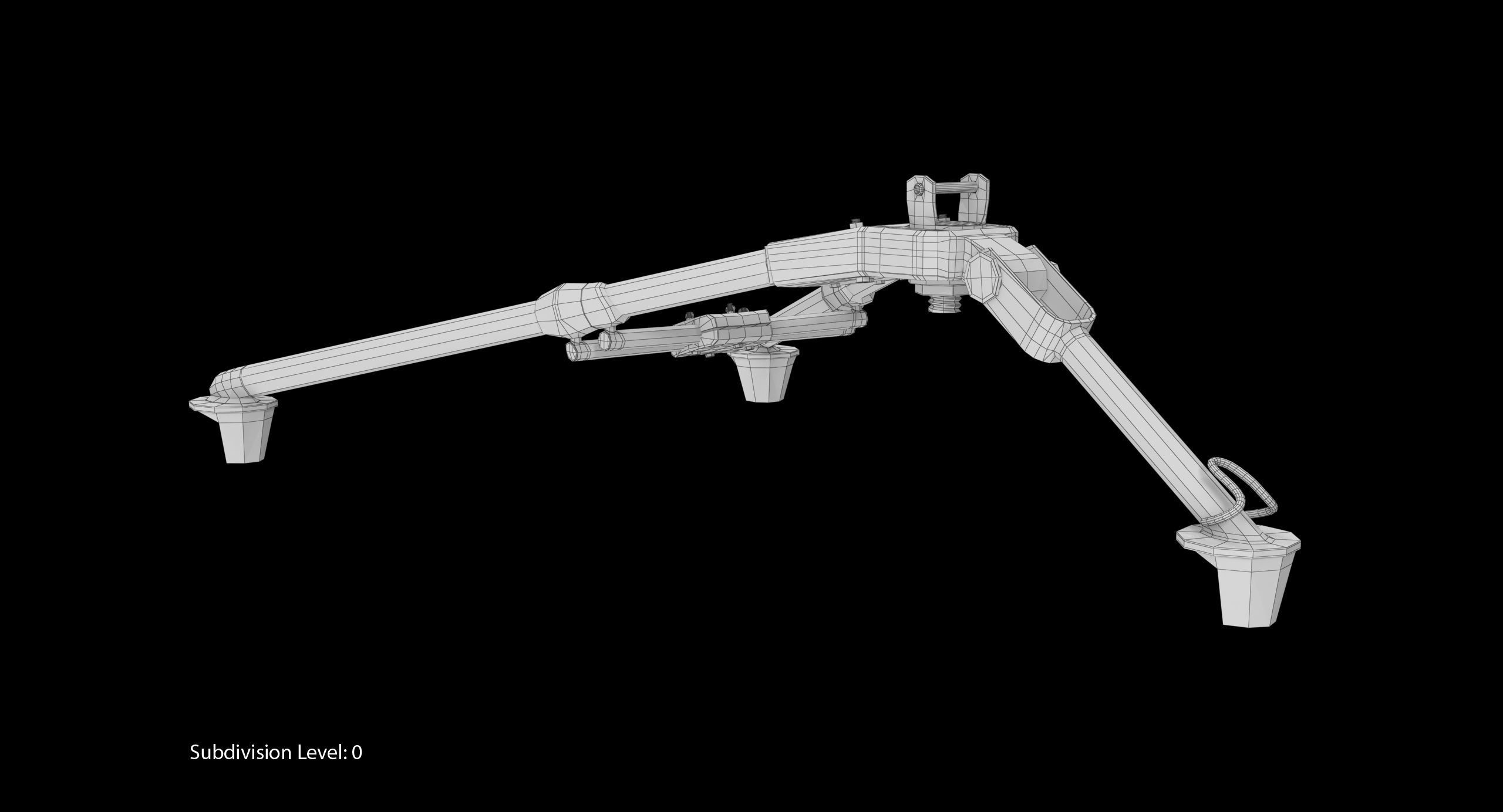 3D model Tripod Mount Clean VR / AR / low-poly | CGTrader