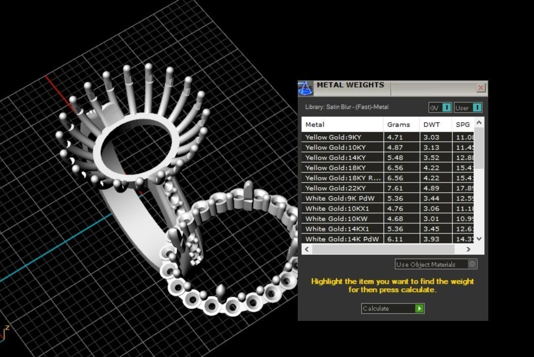 Engagement rings 3D print model_17