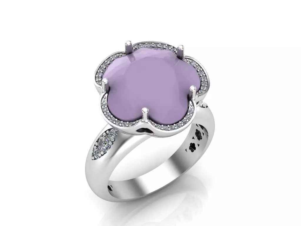 beautiful ring 3D print model