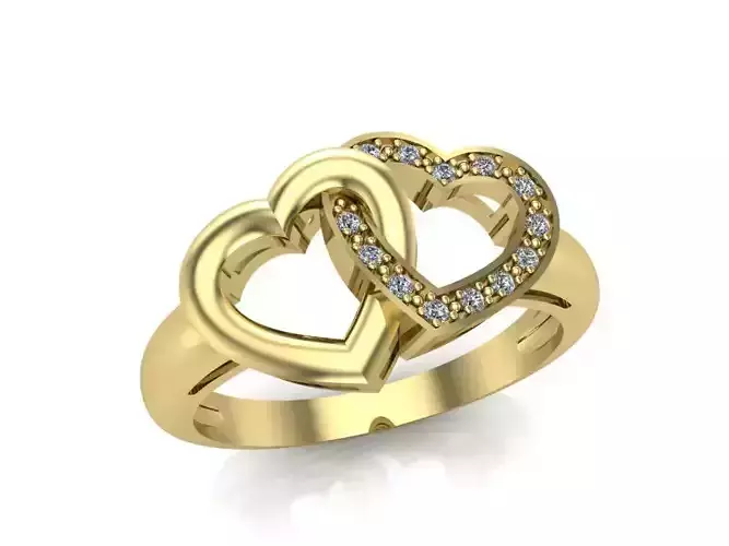 heart rings