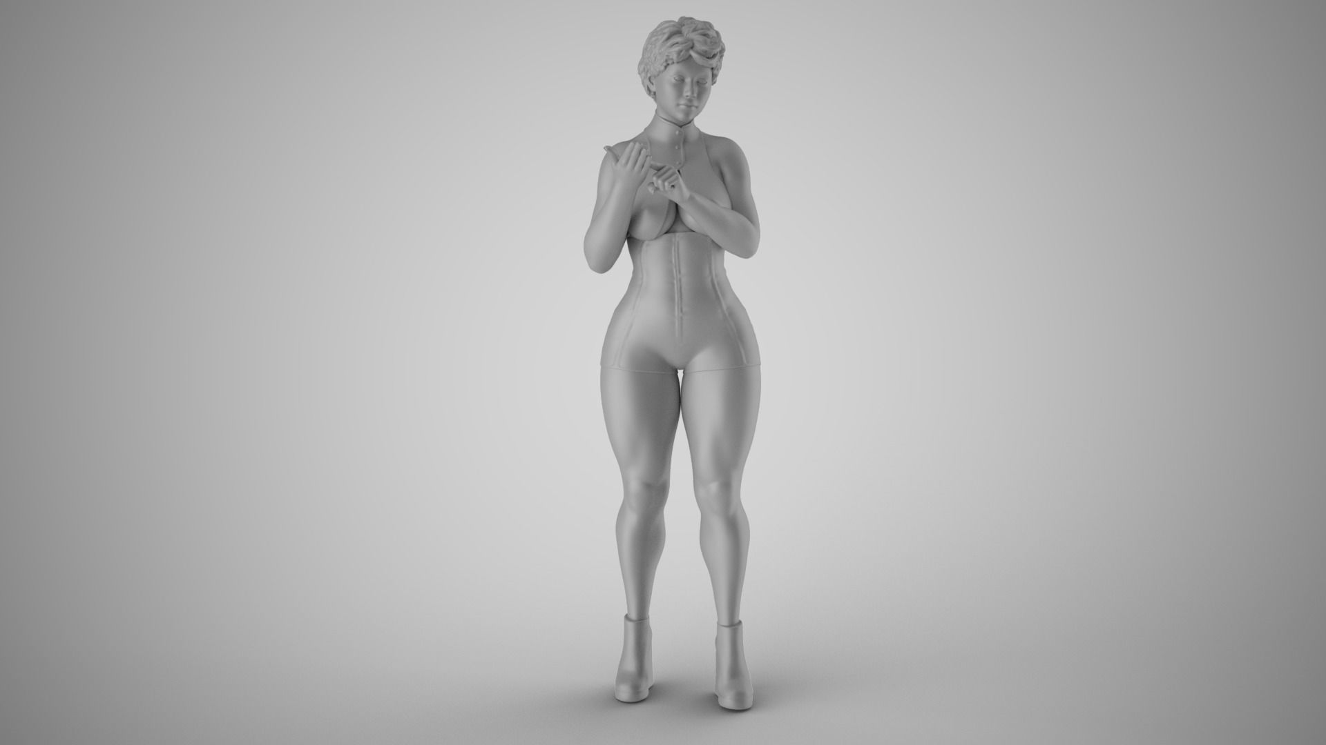 Finger Account 3D print model_21