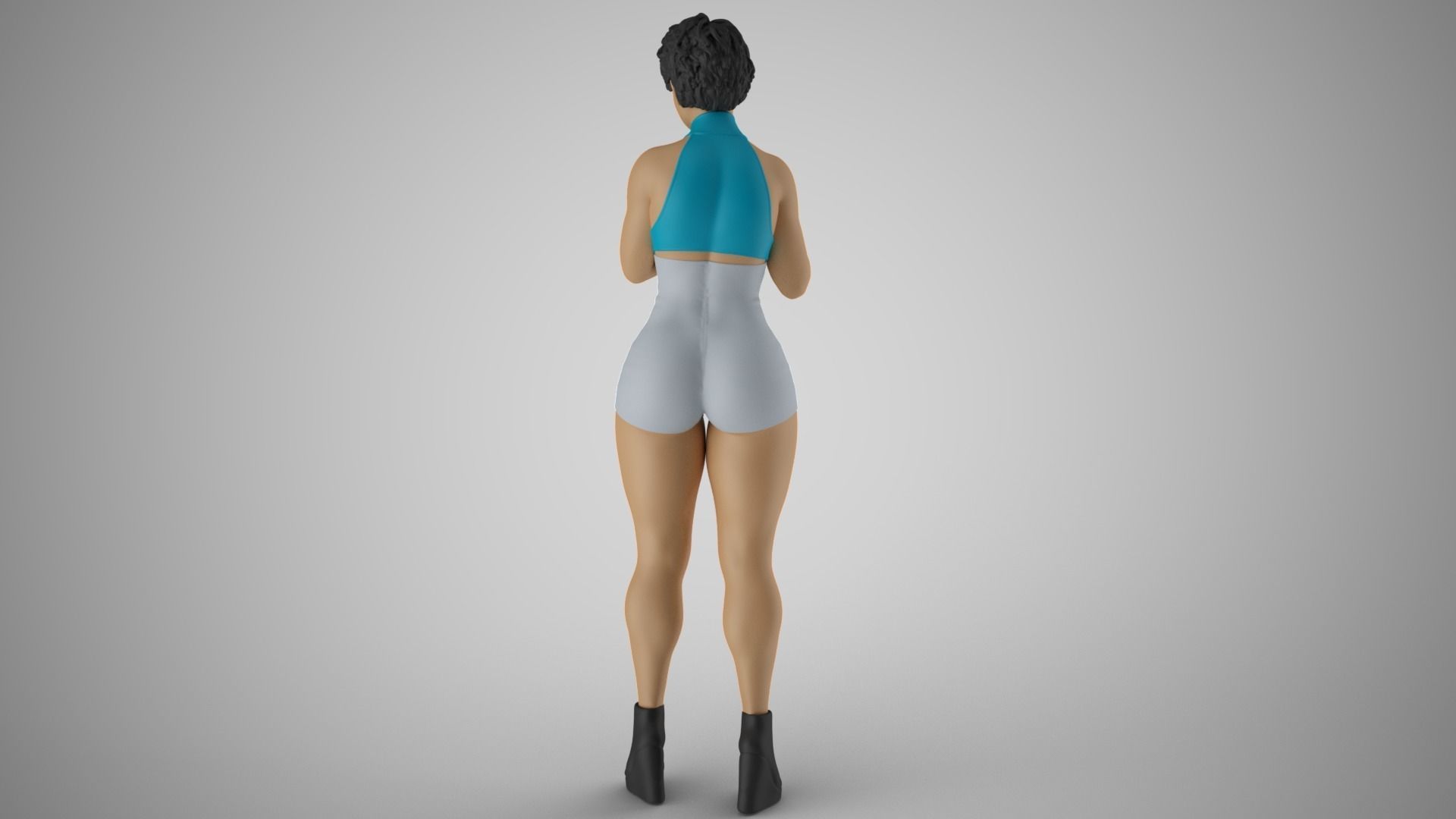 Finger Account 3D print model_8