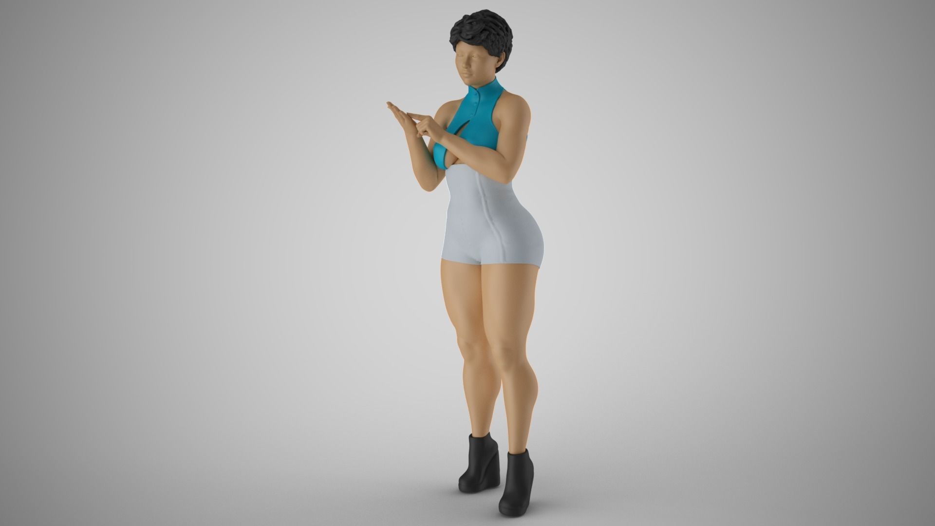 Finger Account 3D print model_18
