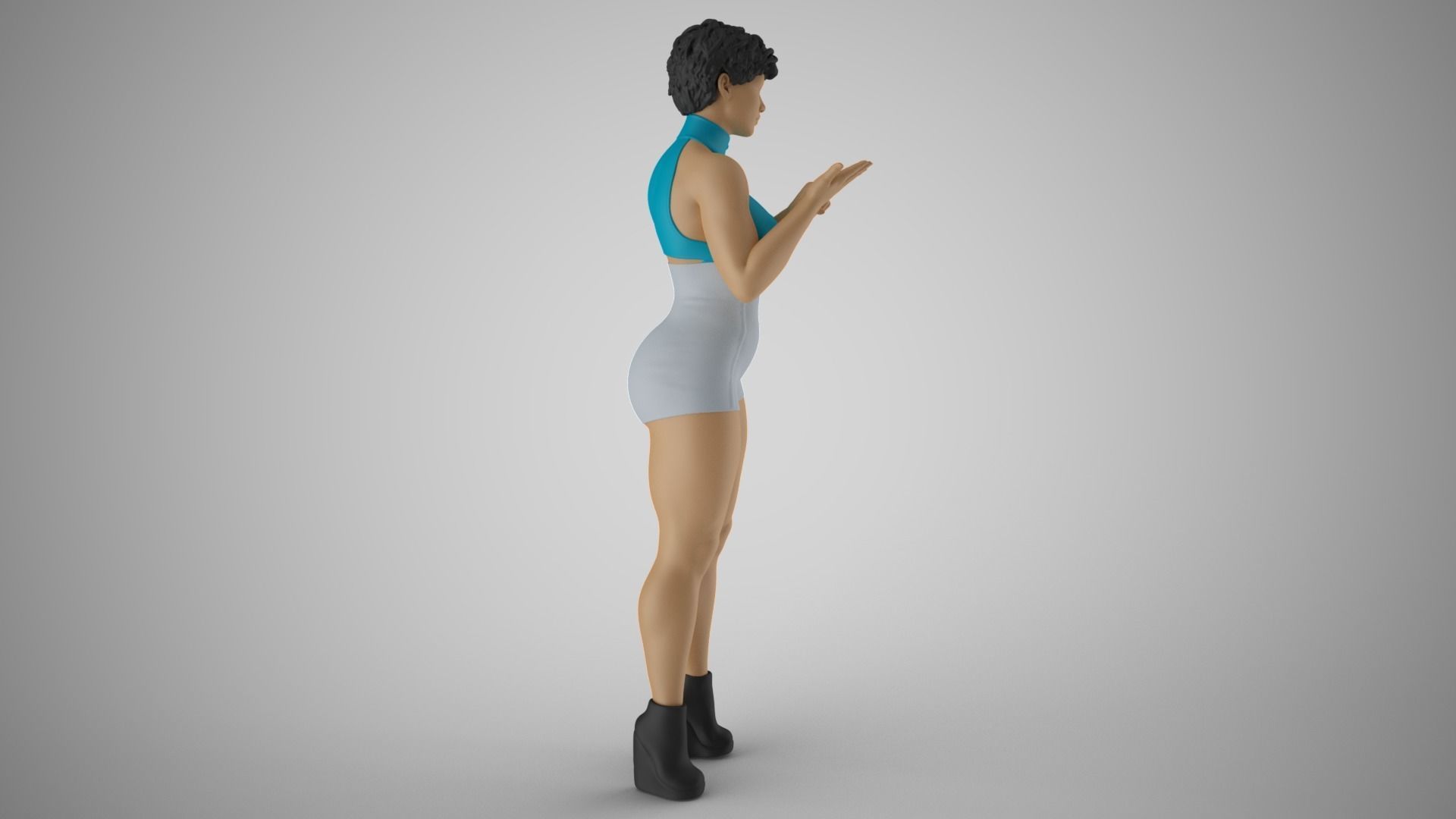 Finger Account 3D print model_15