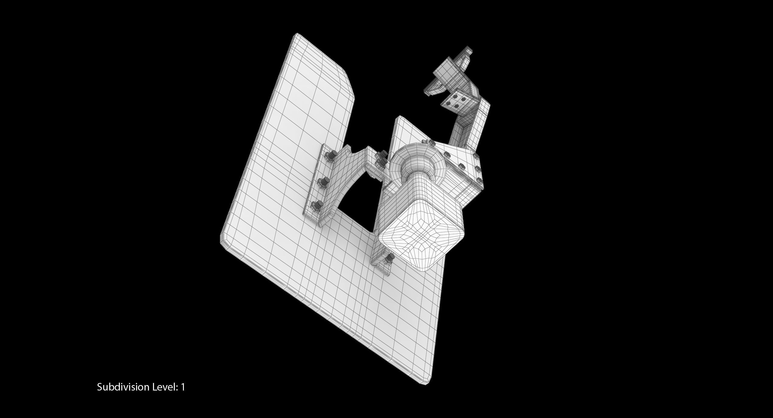 Minigun M134 Mount System Collection _11