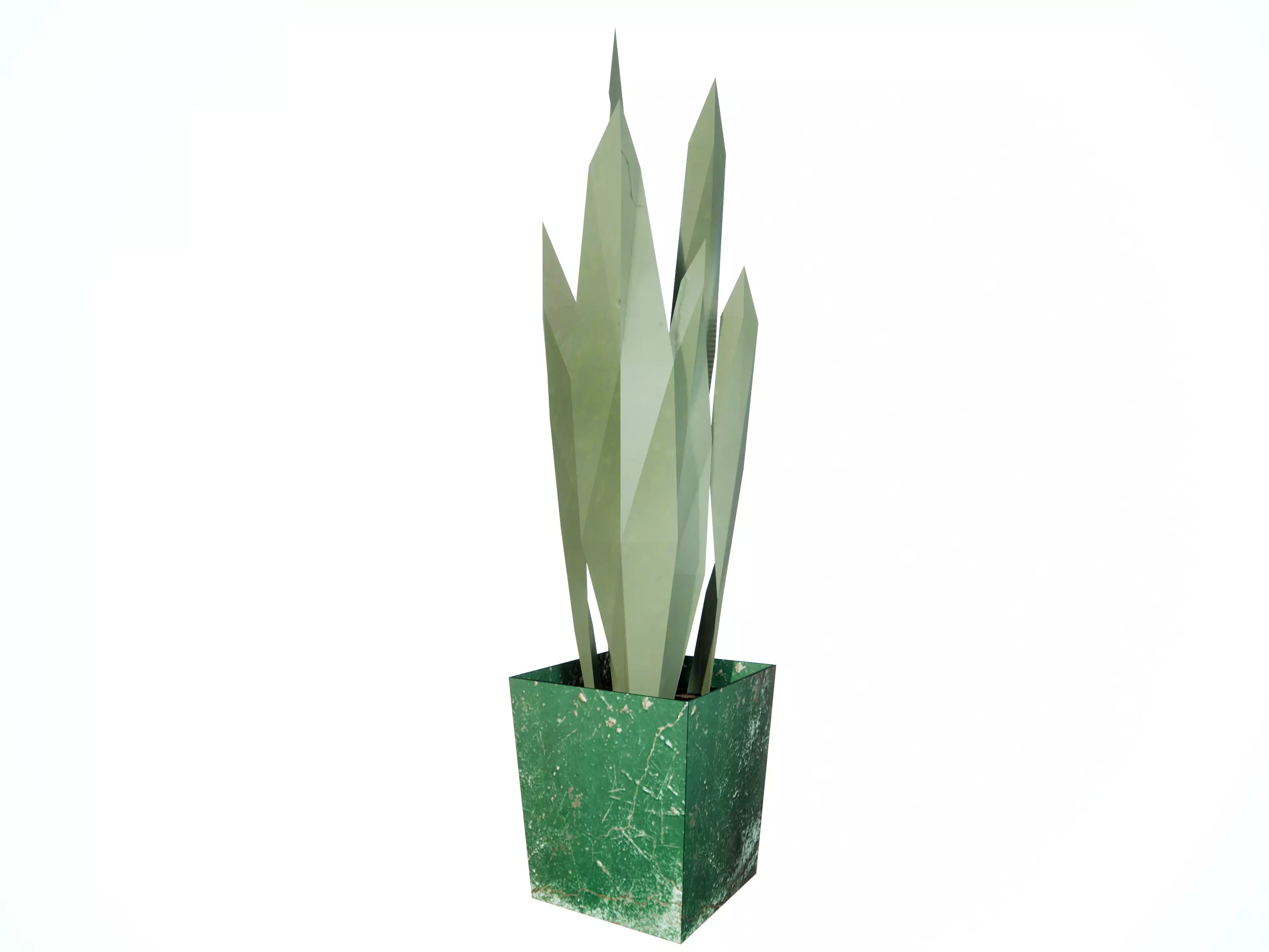 Plant Low Poly Free low-poly 3D model